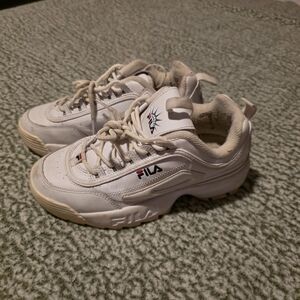 Fila Disruptor II White/Cream Sneakers